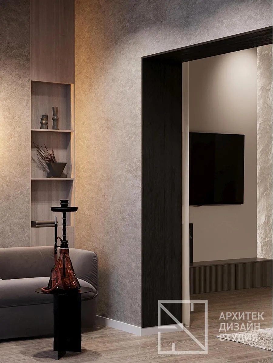 Дизайн интерьера квартиры в г. Красноярск по ул. Ладо Кецховели, 34 - Лоджия 1 - Фото 2